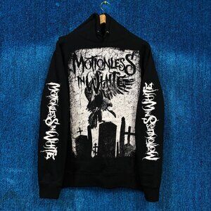 Motionless in White “MIW Tour” Meatalcore Band Graphic Hoodie Size Small